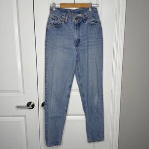 Vintage VTG Levis 512  Classic High-Rise Light Blue Women’s Jeans Size 11